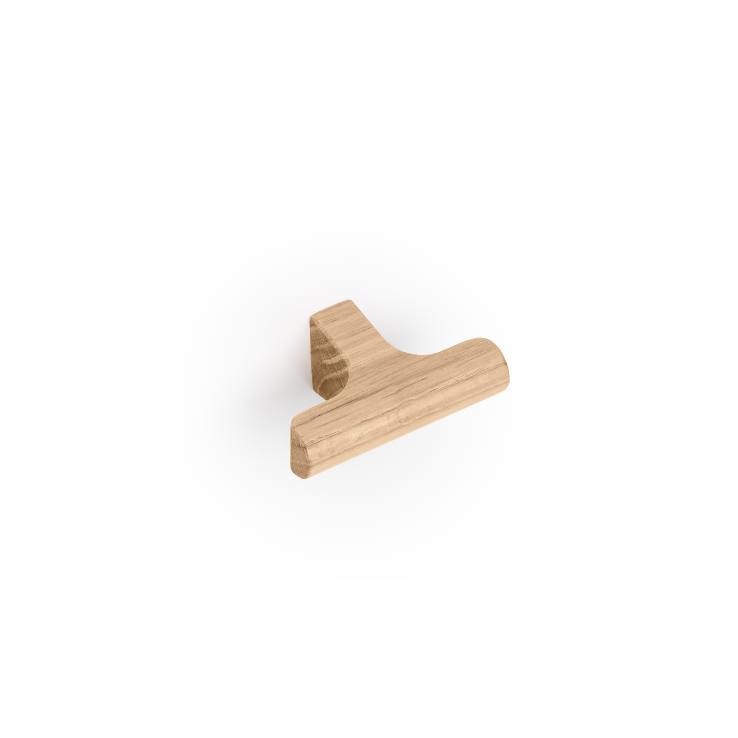 Bouton T HINOKI WOOD L60 bois chêne nature non laqué